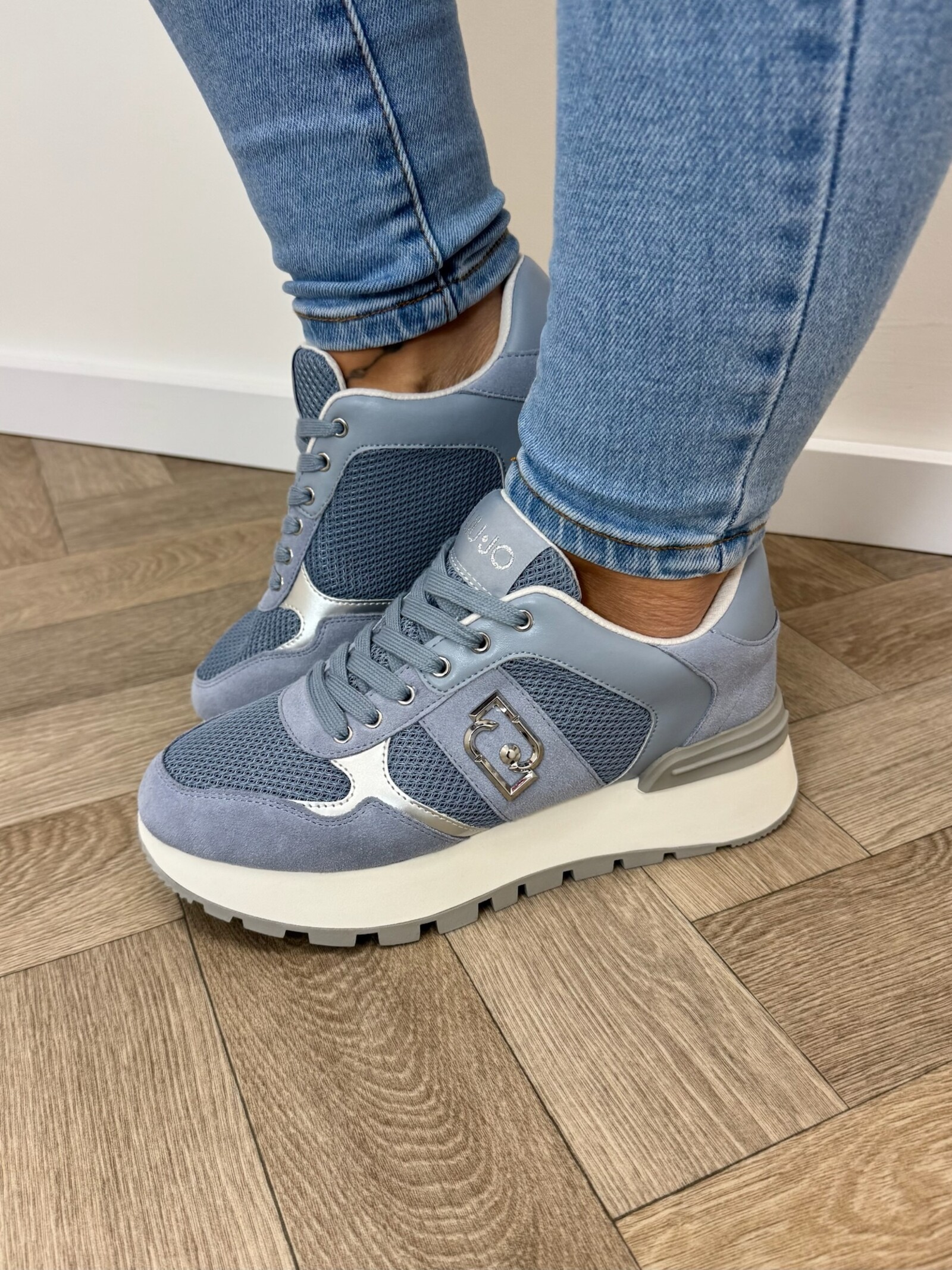 Liu-Jo Sneakers Amazing Cow suede Blue Liu Jo 1888