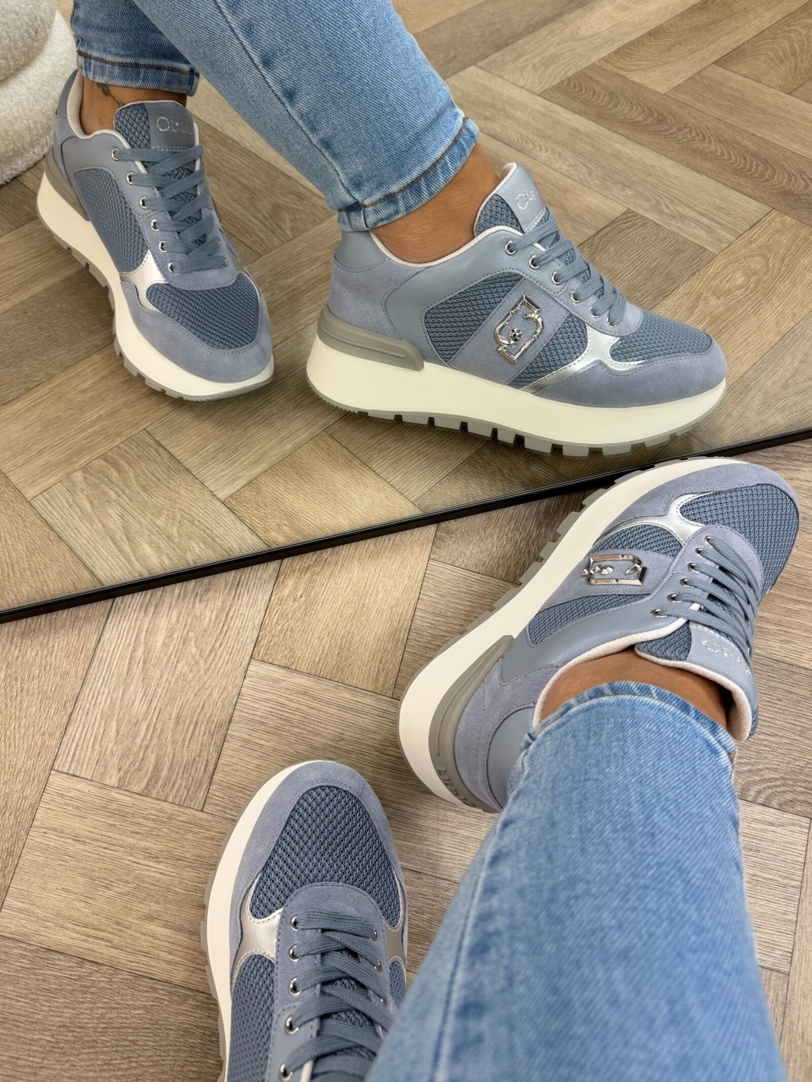 Liu-Jo Sneakers Amazing Cow suede Blue Liu Jo 1888