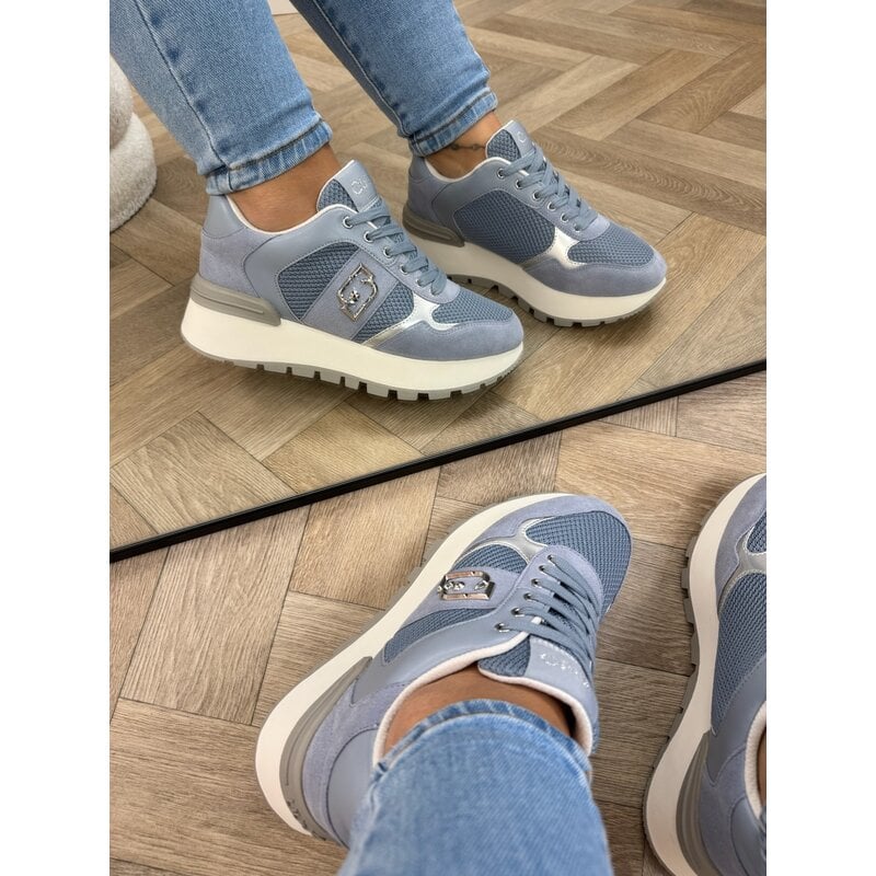 Sneakers Amazing Cow suede Blue Liu Jo 1888