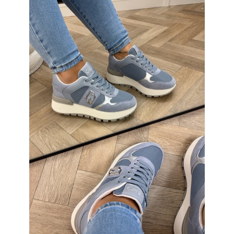 Sneakers Amazing Cow suede Blue Liu Jo 1888