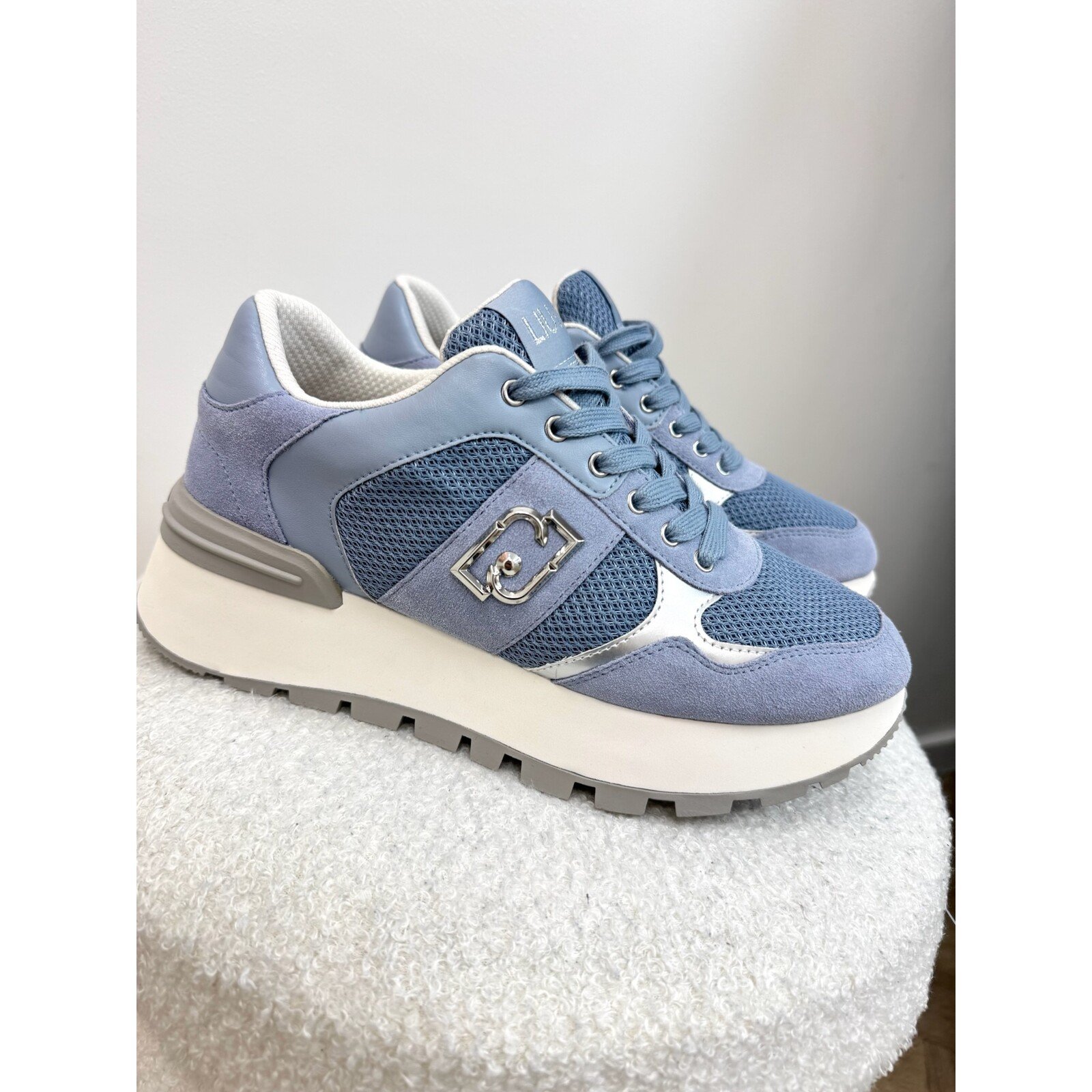 Liu-Jo Sneakers Amazing Cow suede Blue Liu Jo 1888