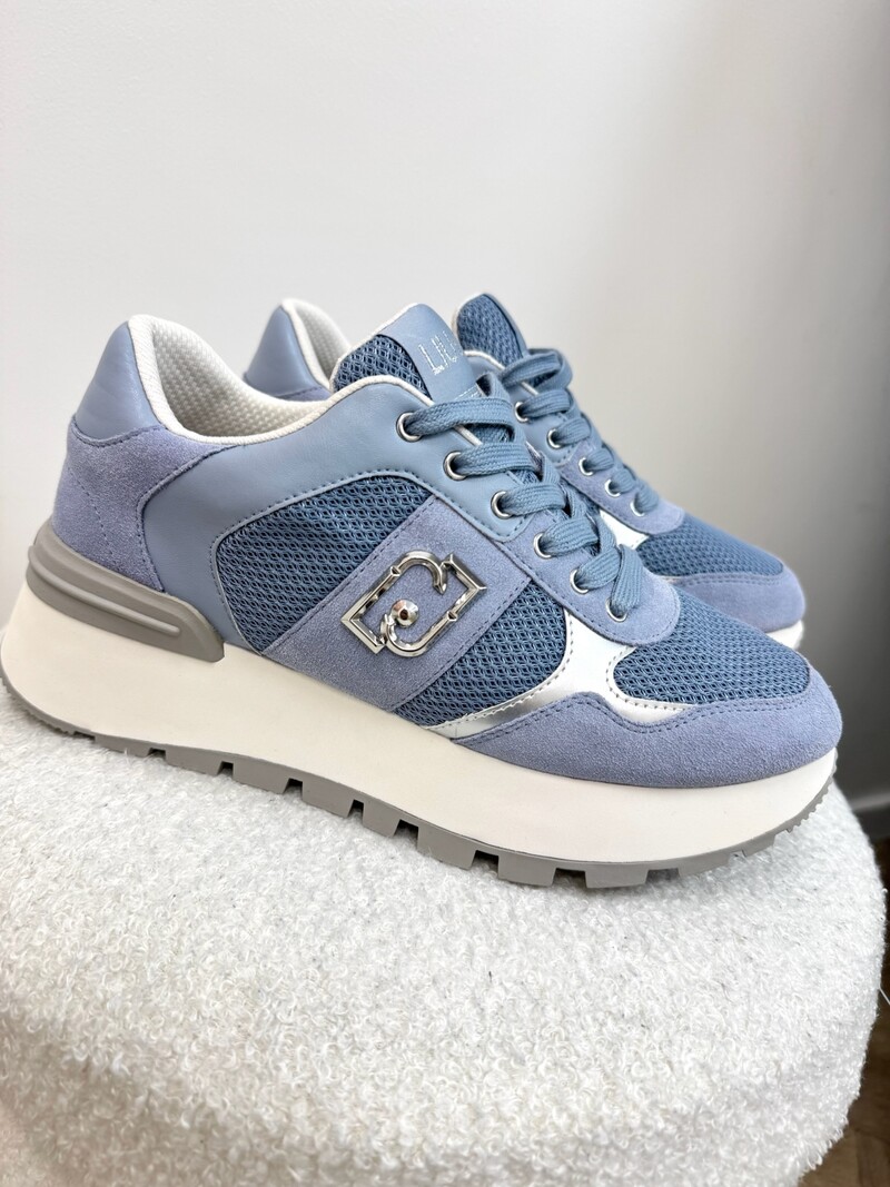 Sneakers Amazing Cow suede Blue Liu Jo 1888