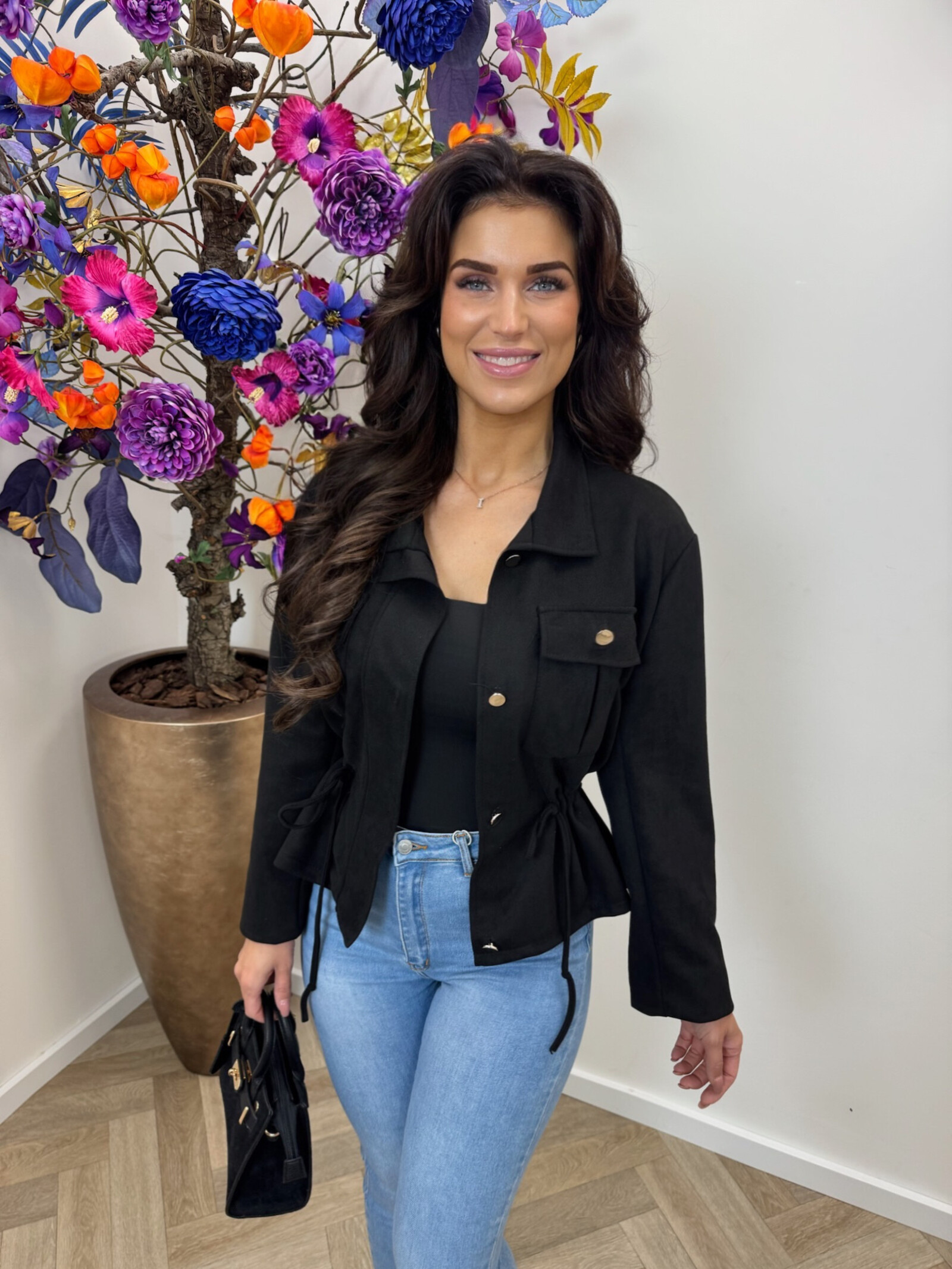 Suéde jacket Stella Black