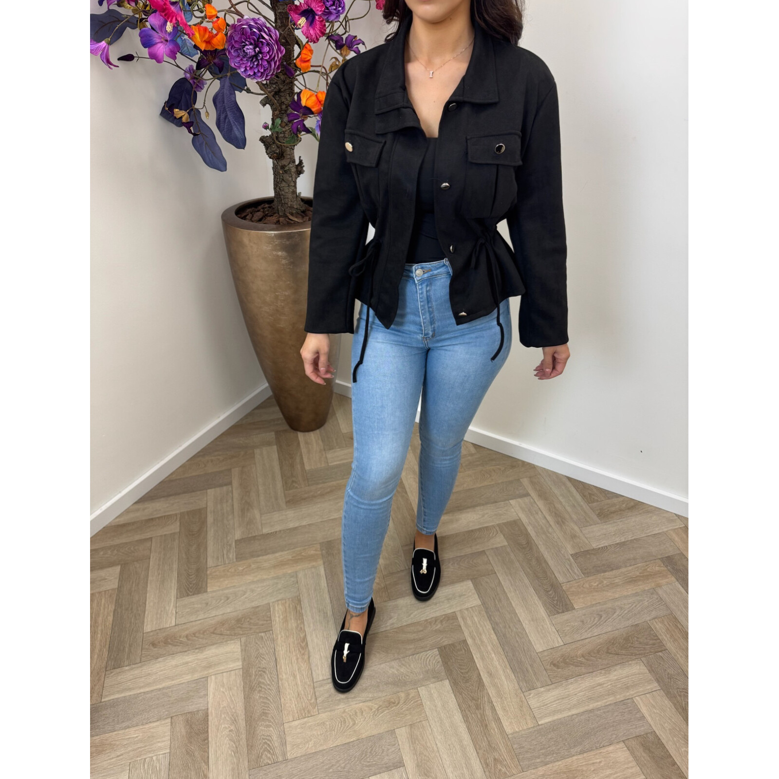 Suéde jacket Stella Black