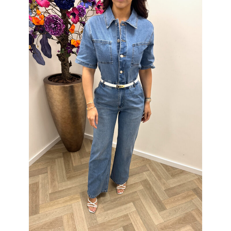 Denim jumpsuit Senna M844