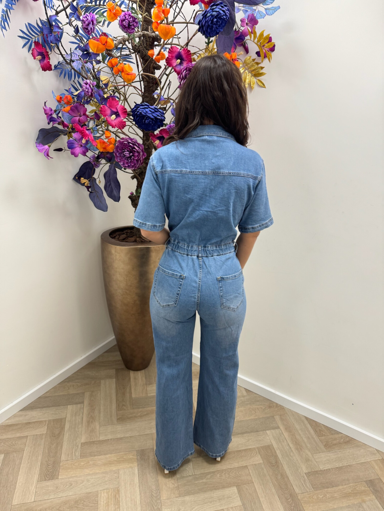Denim jumpsuit Senna M844