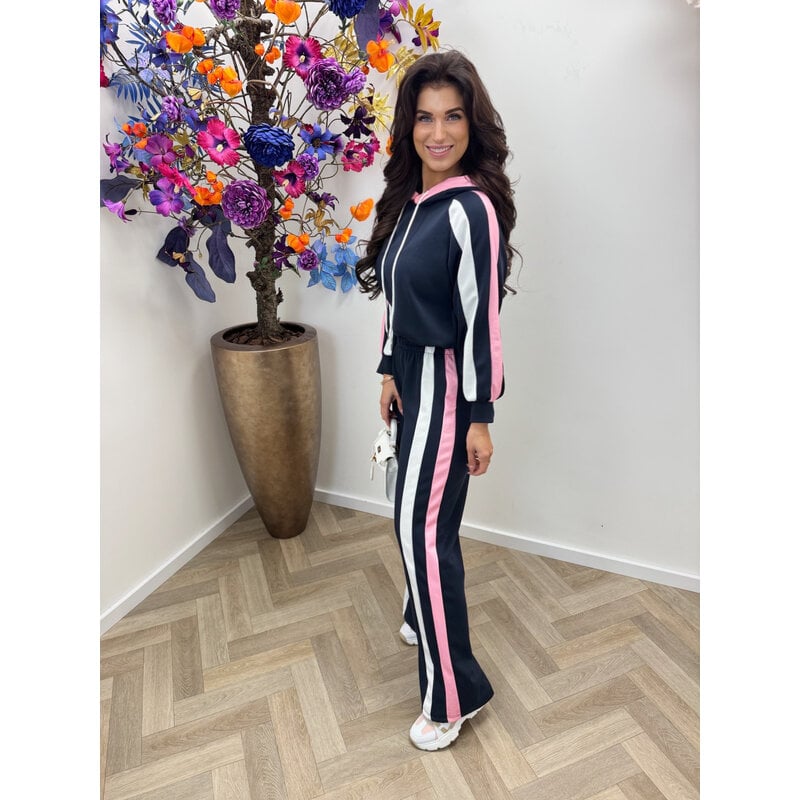 Joggingspak Mellie stripes Navy