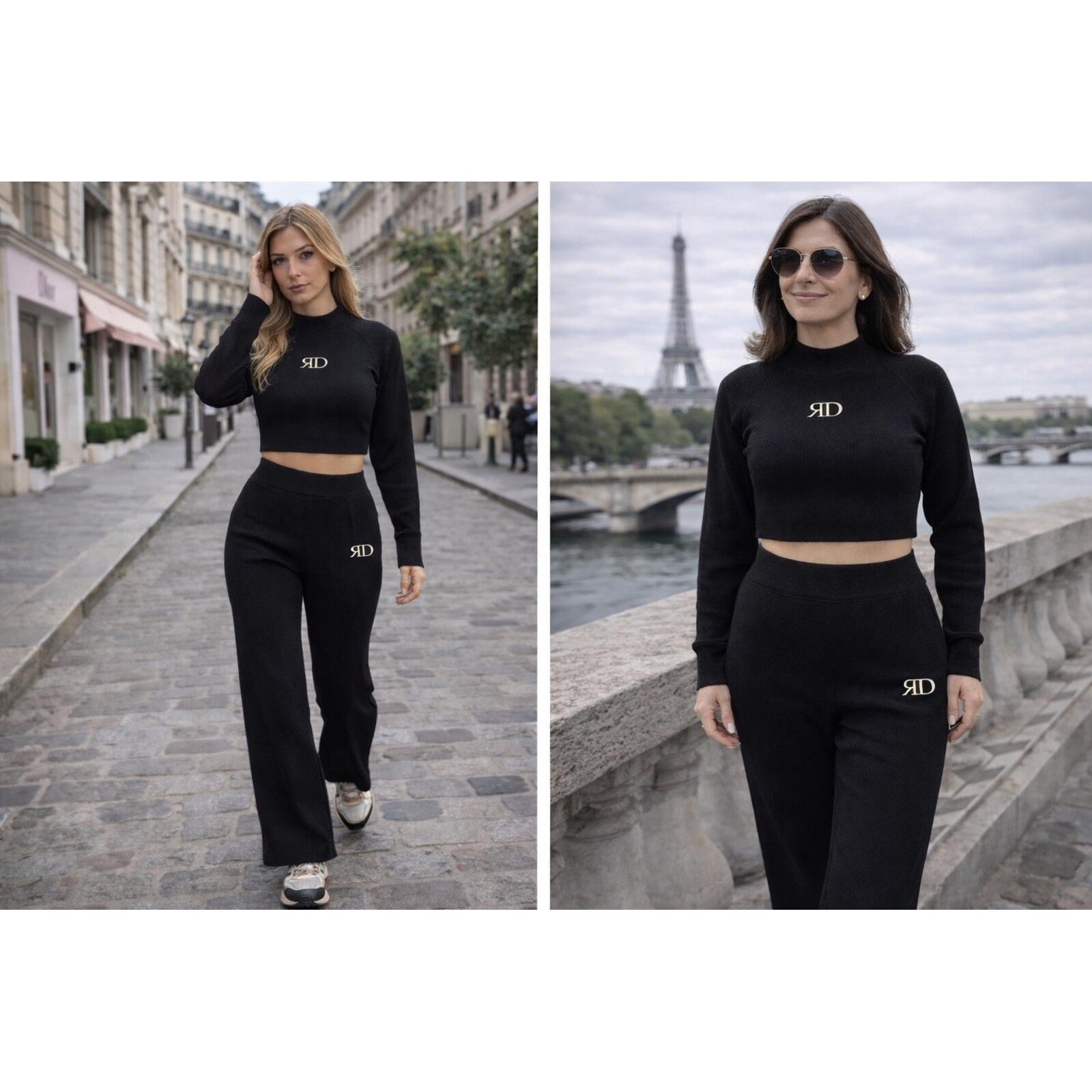 RD Signature Bibi Top knitwear black