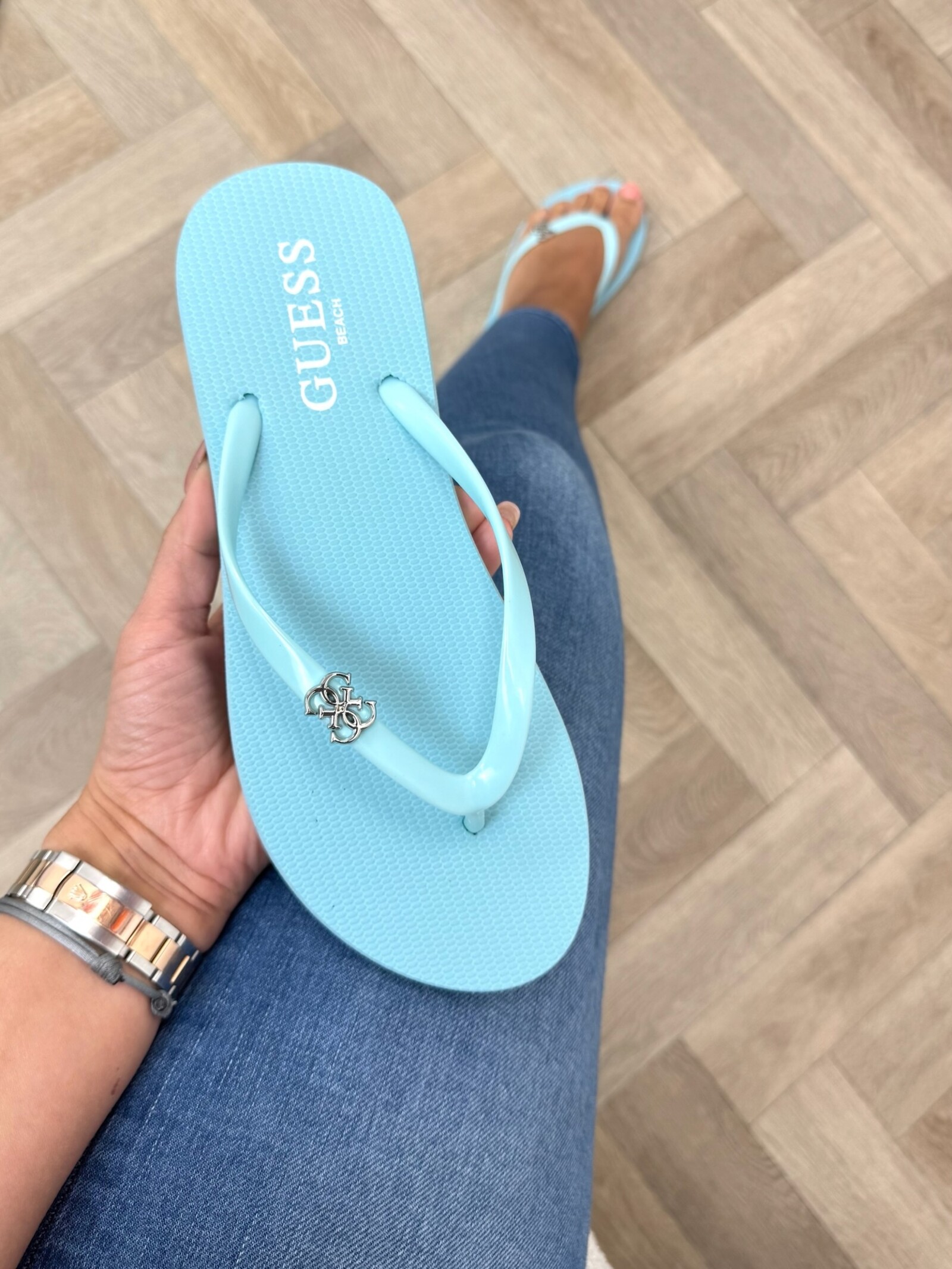 Guess Flip flop Niki Guess blue 1228