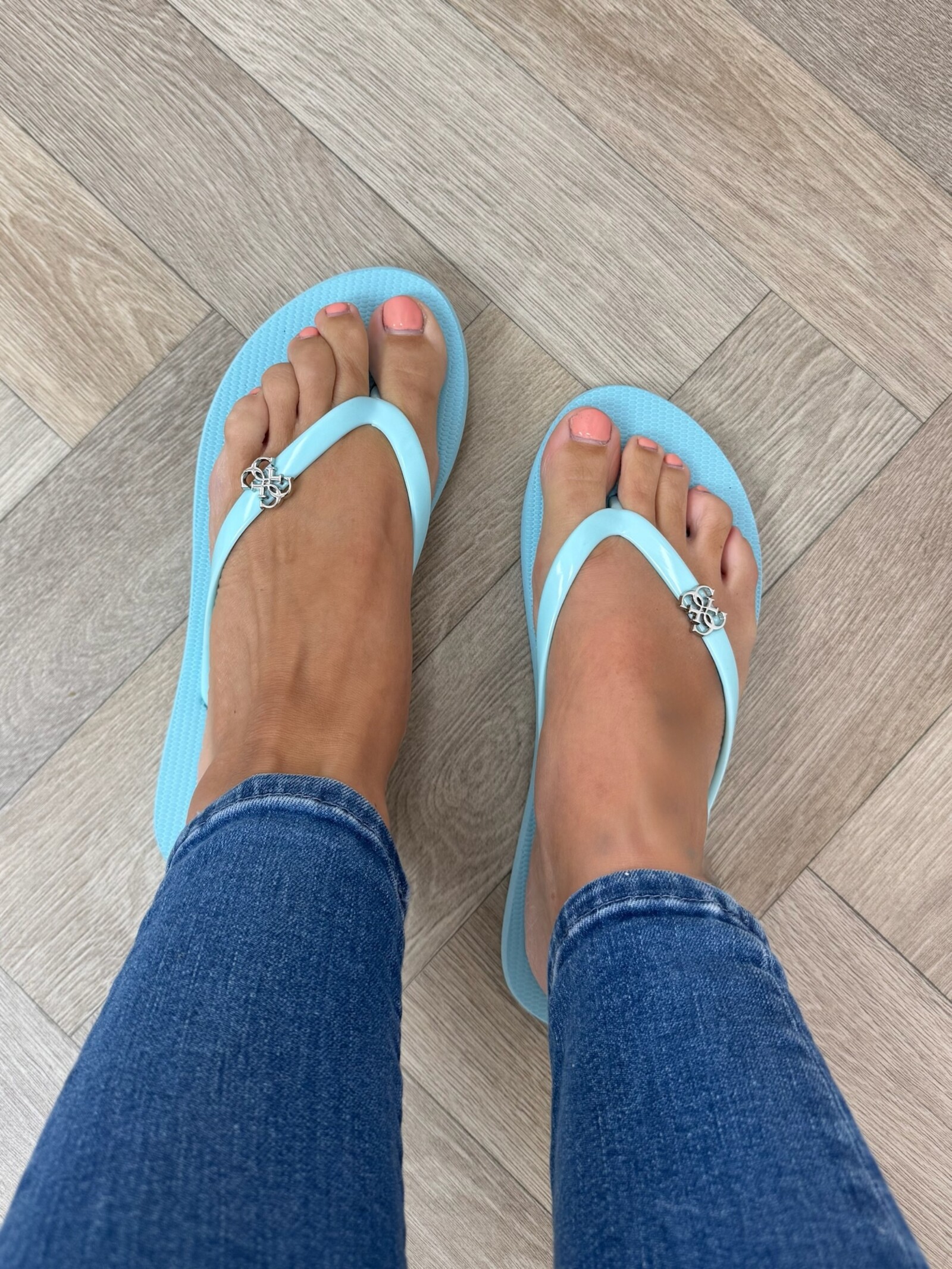 Guess Flip flop Niki Guess blue 1228