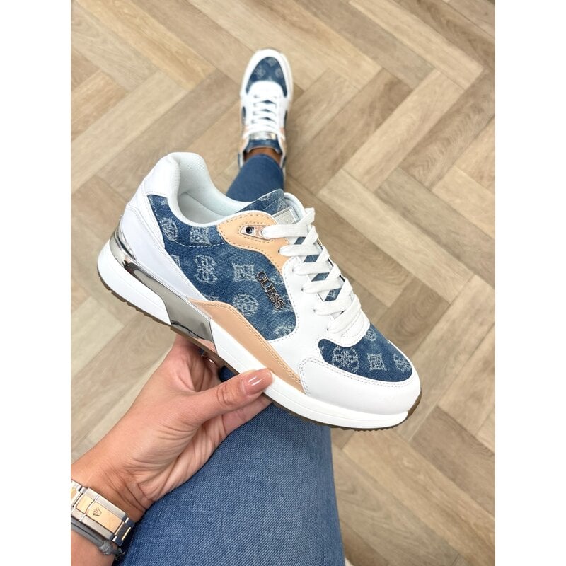 Sneakers Moxea20 denim White Guess 1212