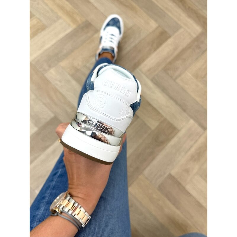 Sneakers Moxea20 denim White Guess 1212