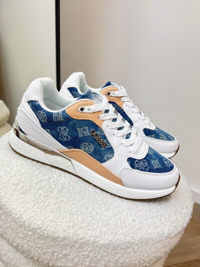 Sneakers Moxea20 denim White Guess 1212
