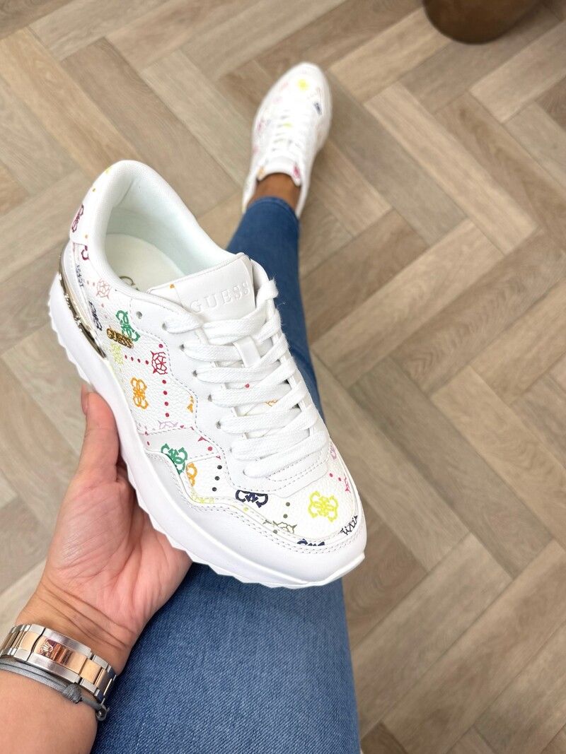 Sneakers Vinsa multi White Guess 1216
