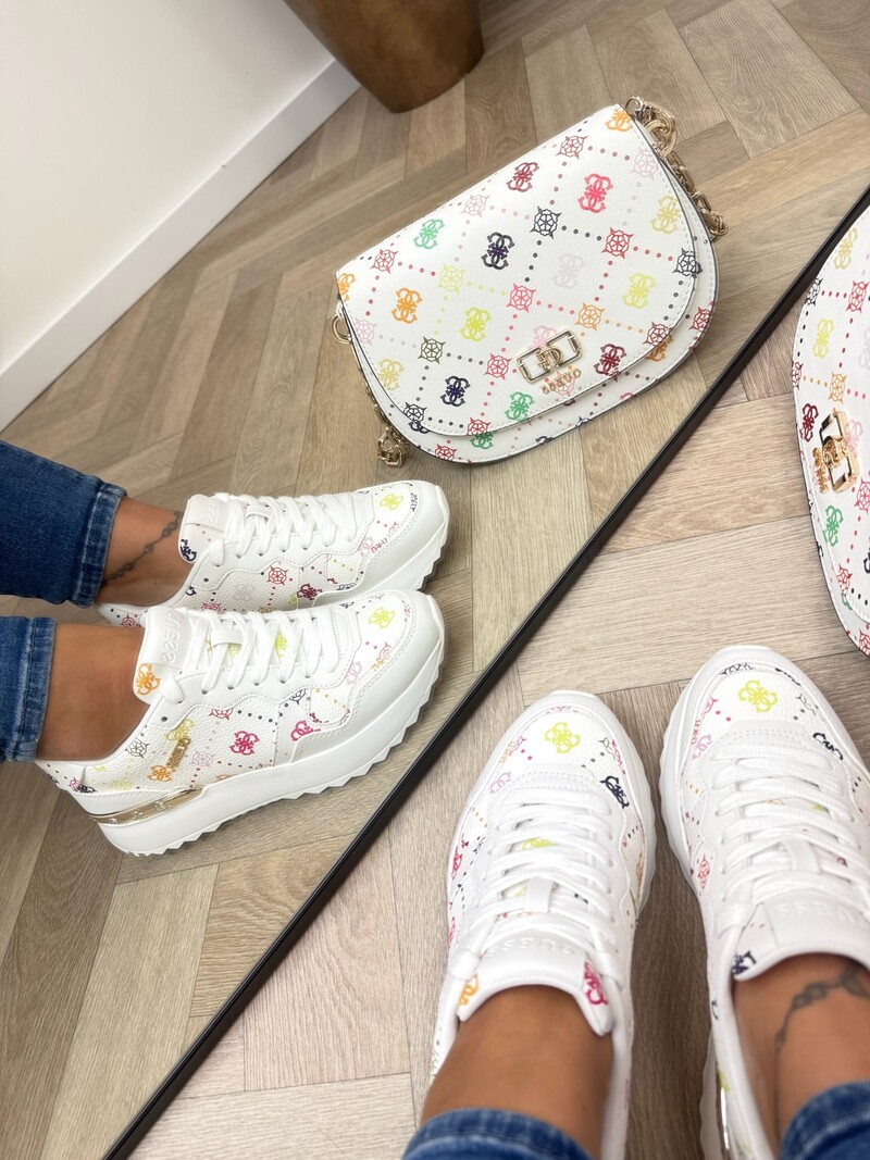 Sneakers Vinsa multi White Guess 1216