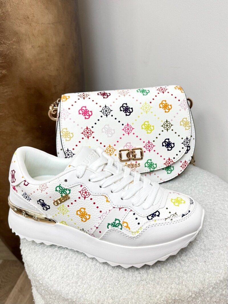 Sneakers Vinsa multi White Guess 1216