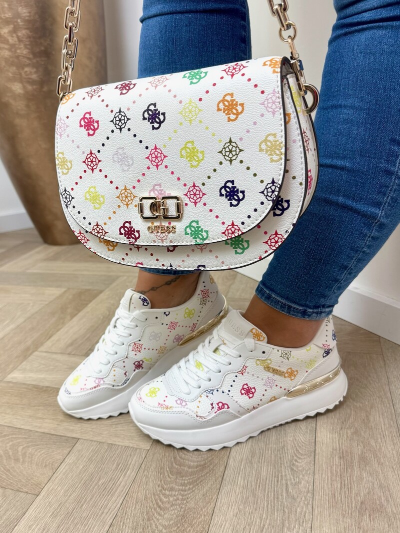 Sneakers Vinsa multi White Guess 1216