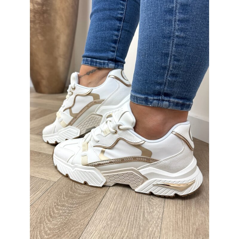 Sneakers Carrl17 White gold Guess 1217