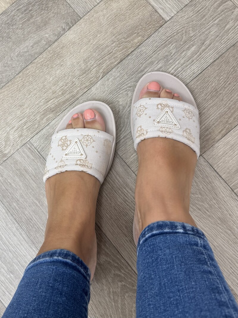 Slippers Elysone beige Guess 1215