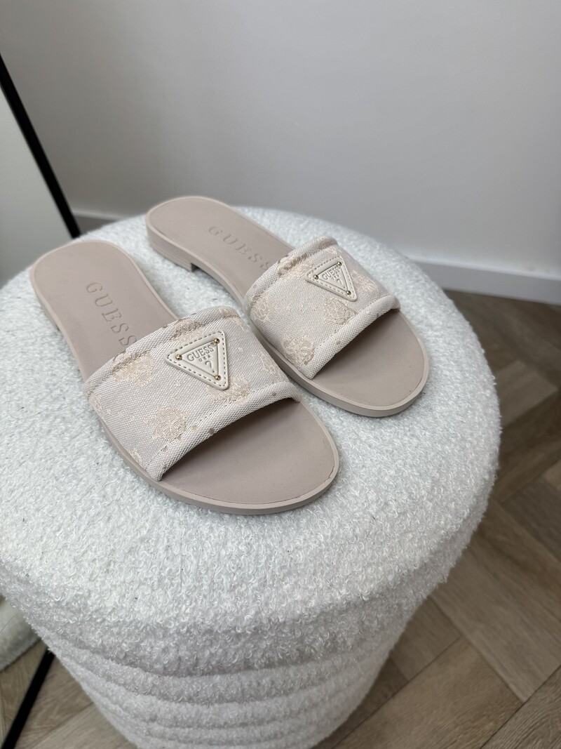 Slippers Elysone beige Guess 1215