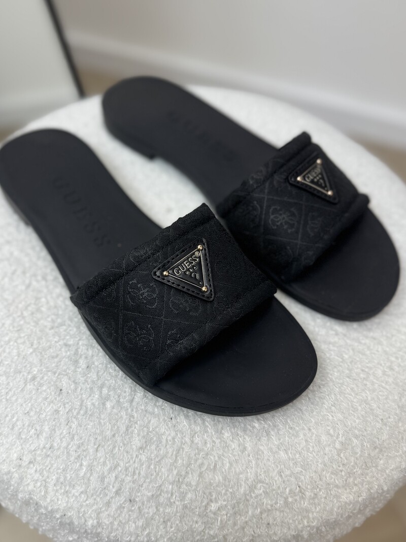 Slippers Elysone Black Guess 1213