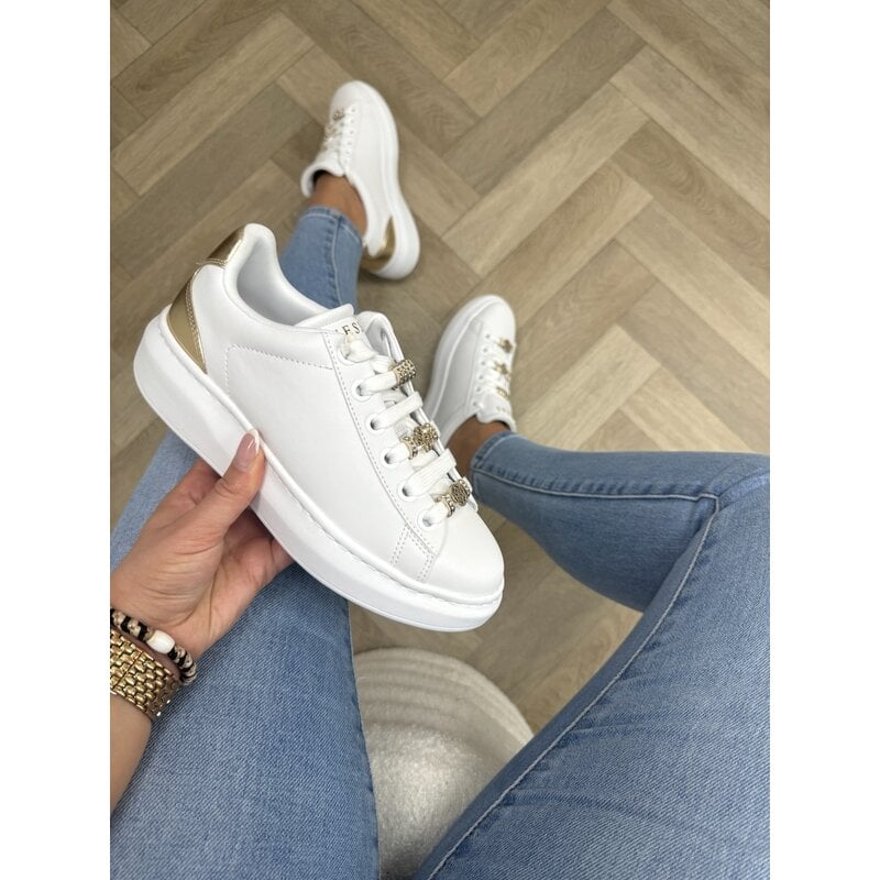Sneakers Fionia White gold Guess 1211