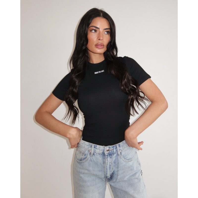 Top Jacky Short sleeve black