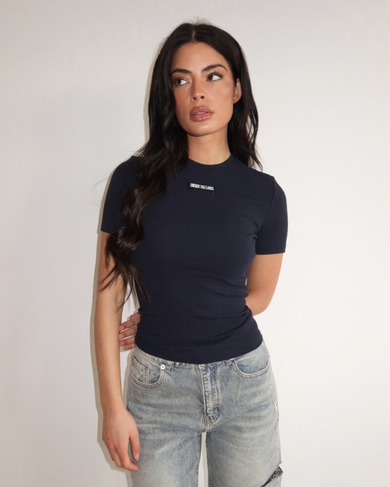 Top Jill Short Sleeve navy