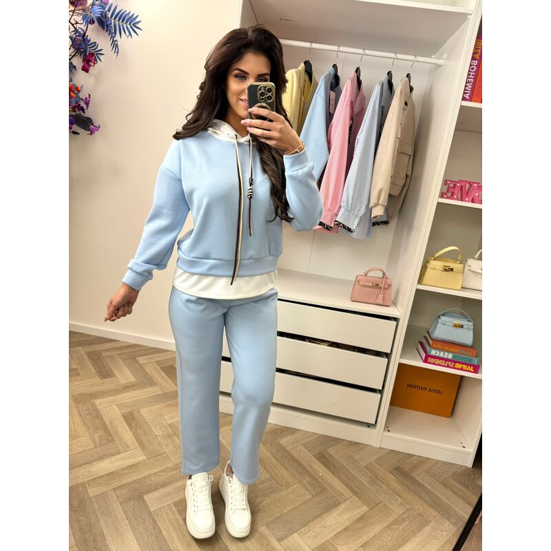 Joggingspak Benthe Light Blue