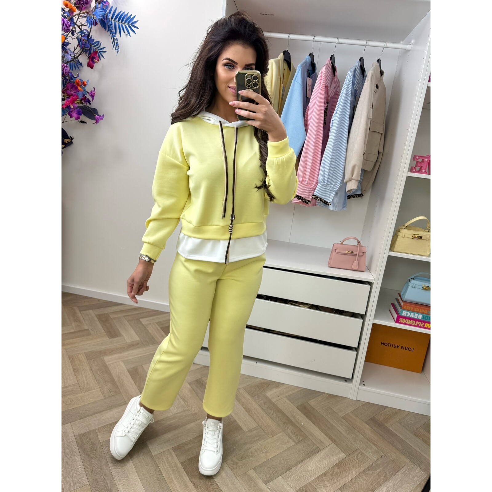 Joggingspak Benthe Yellow