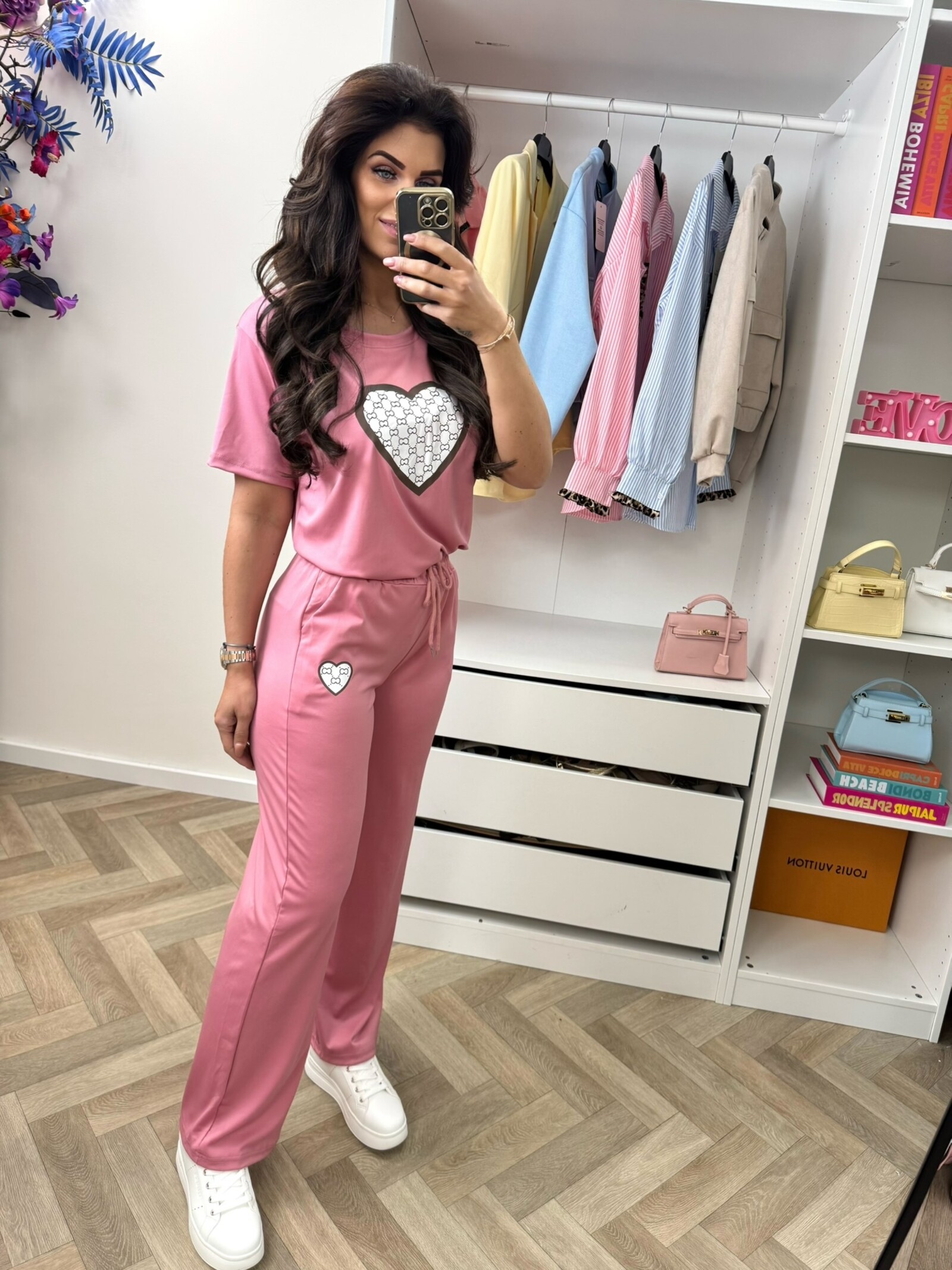 Set heart 816 Pink
