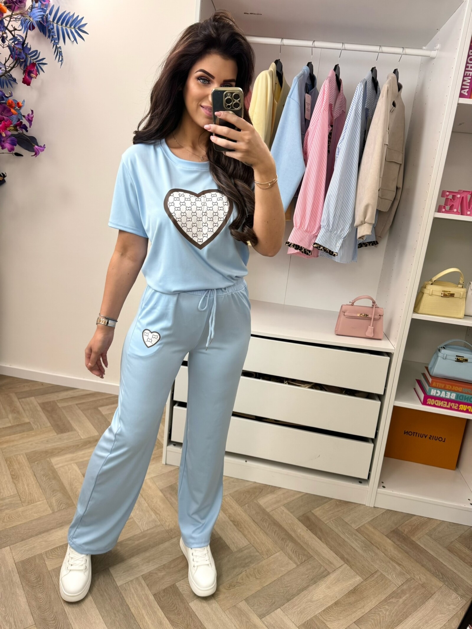 Set heart 816 Light Blue