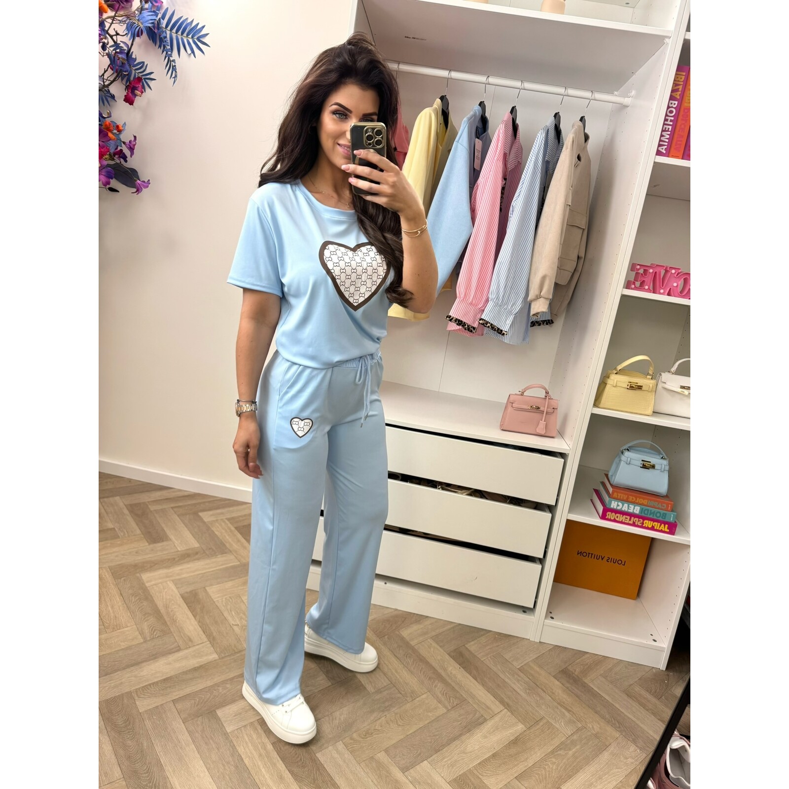 Set heart 816 Light Blue