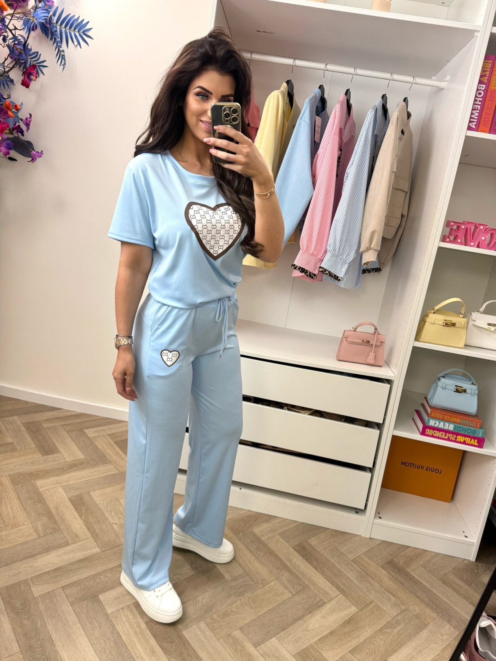 Set heart 816 Light Blue