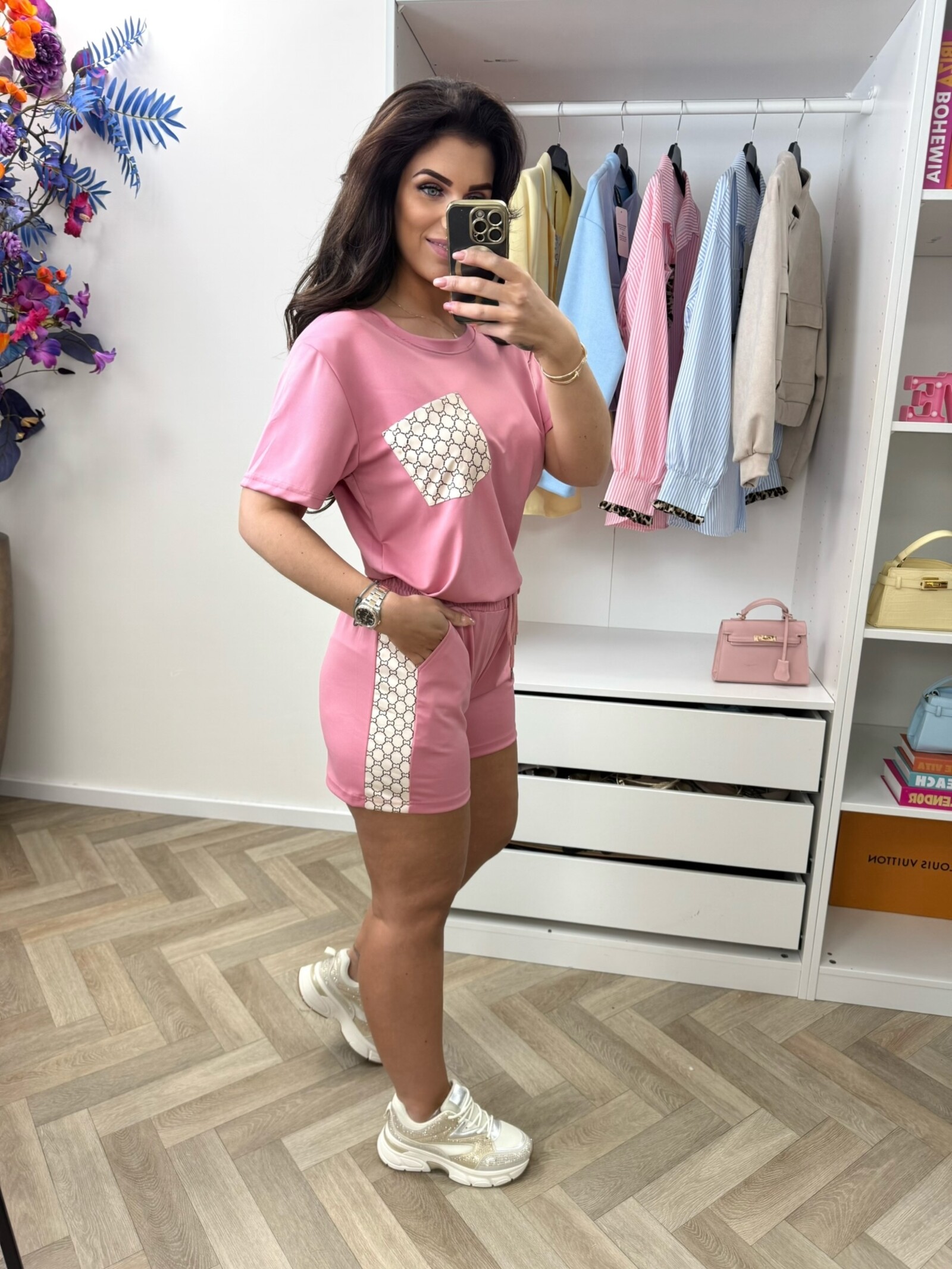 Set short designer looks 814 Pink