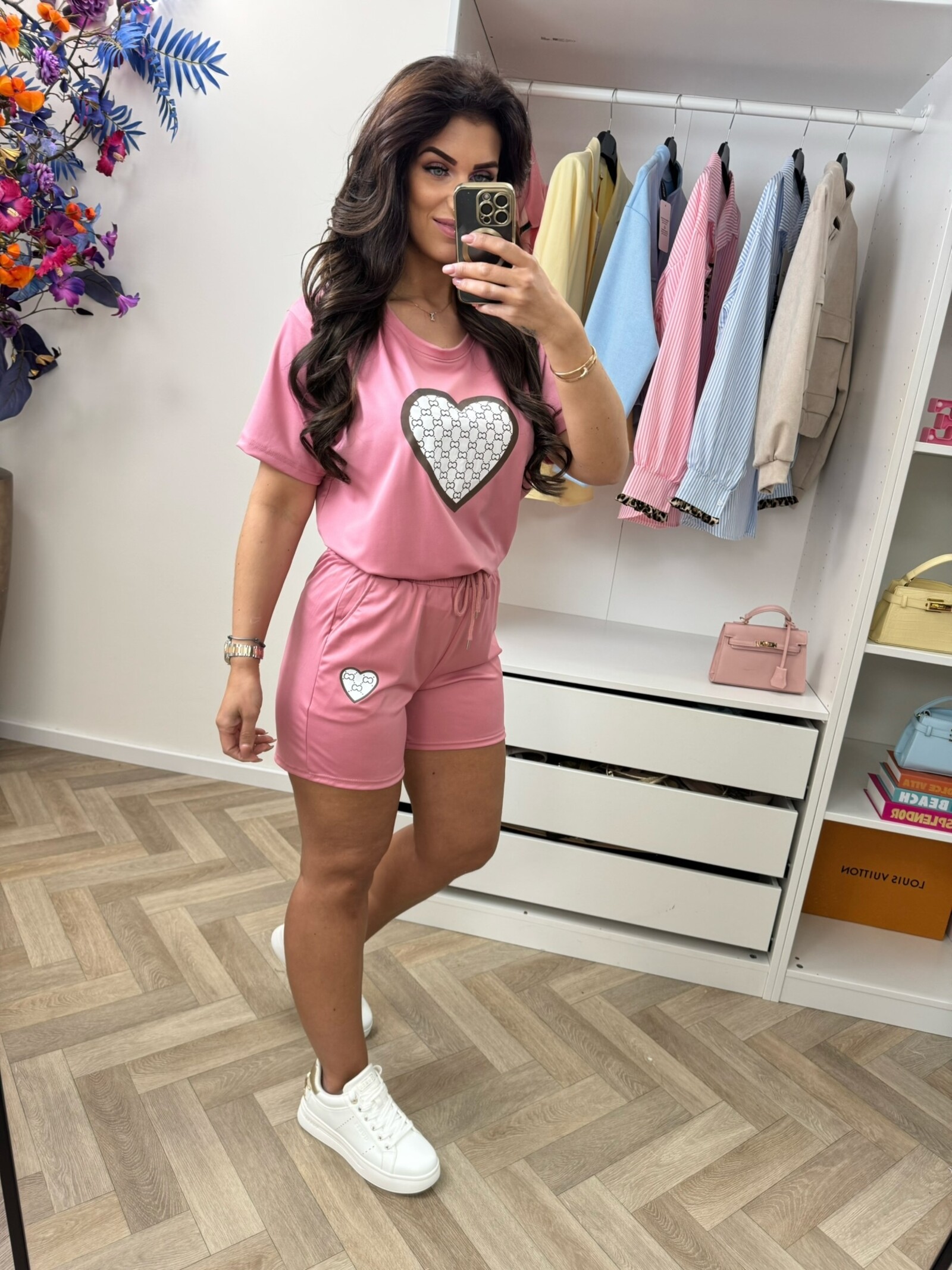 Set short heart 817 Pink