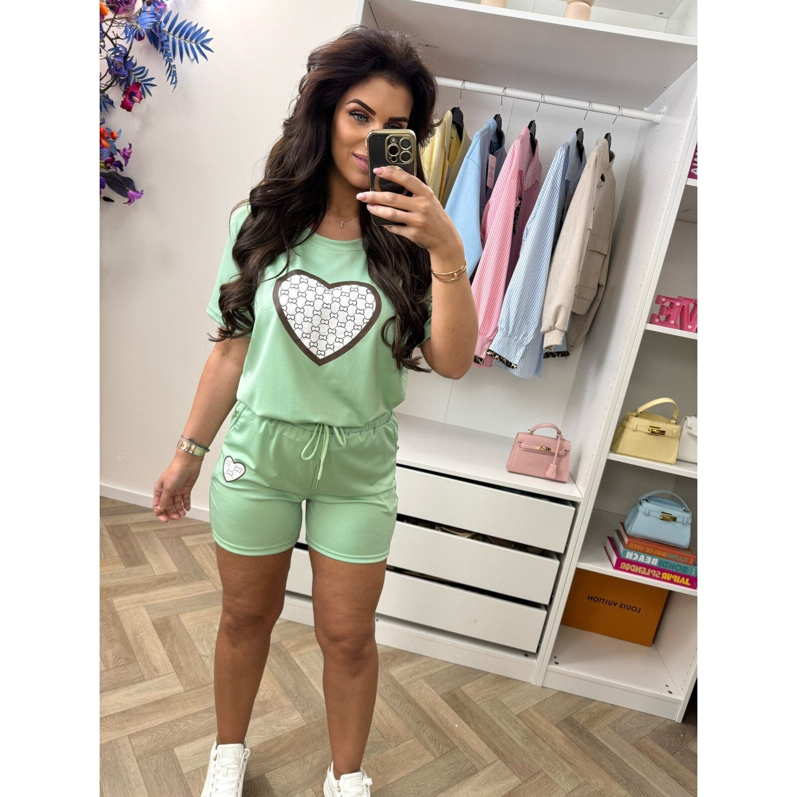 Set short heart 817 Mint