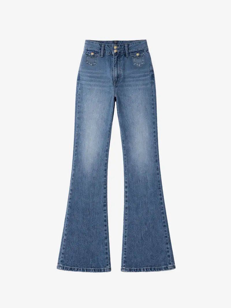 Jeans Piciba Flare Light Blue Nikkie