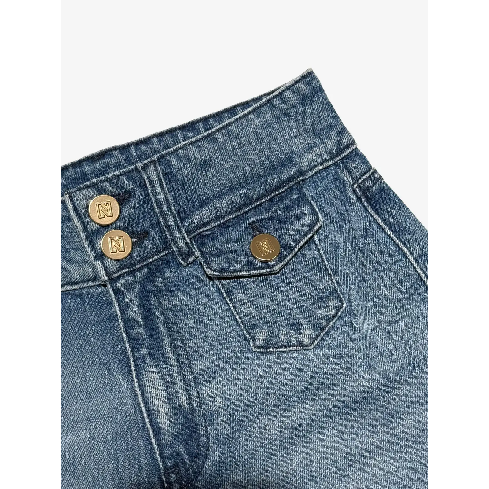 Nikkie Jeans Piciba Flare Light Blue Nikkie