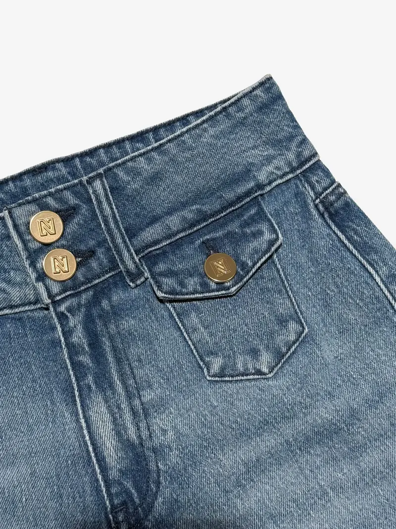 Jeans Piciba Flare Light Blue Nikkie