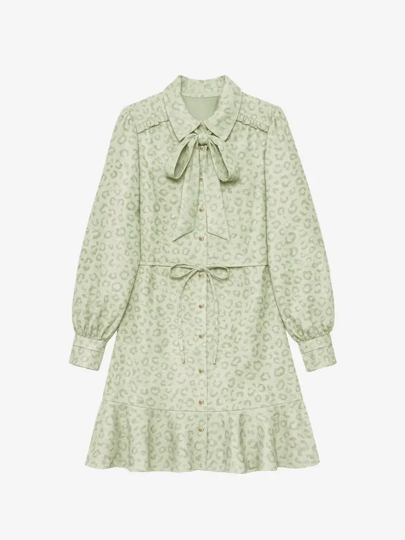 Dress Pragues Leopard Aloe Vera Nikkie