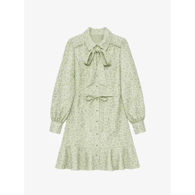 Dress Pragues Leopard Aloe Vera Nikkie