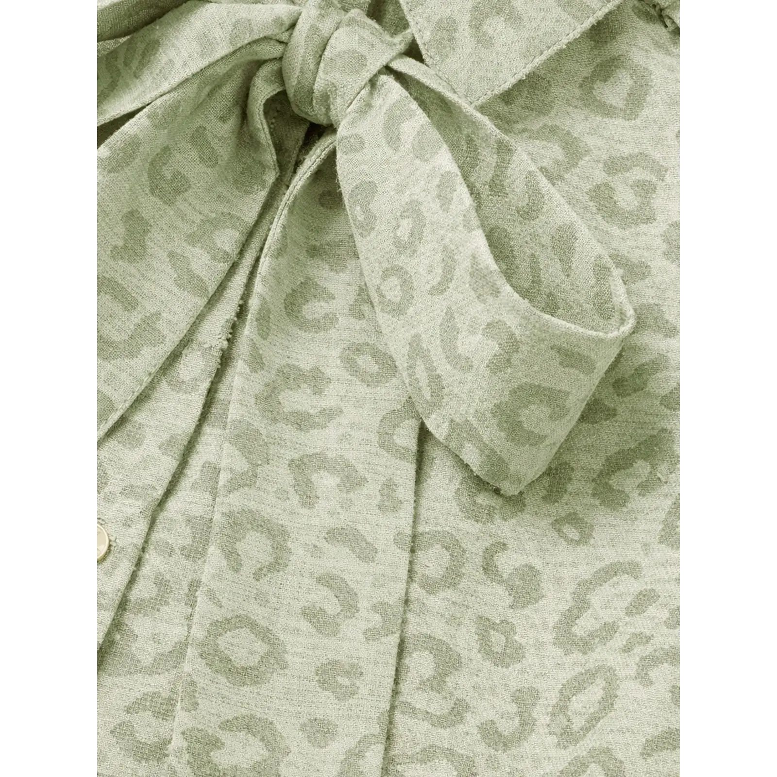 Nikkie Dress Pragues Leopard Aloe Vera Nikkie