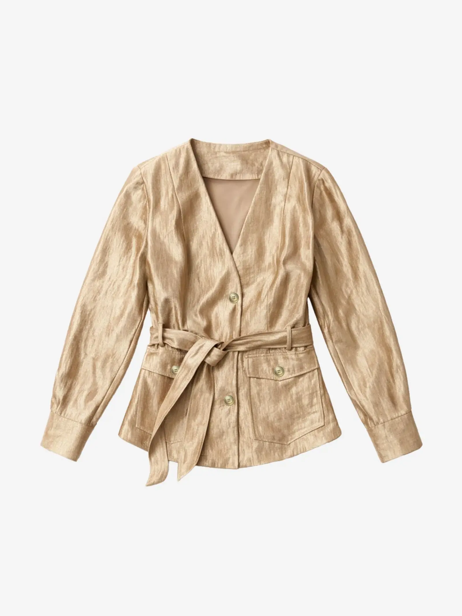 Nikkie Blouse Porlamar Wrap Travertine Nikkie