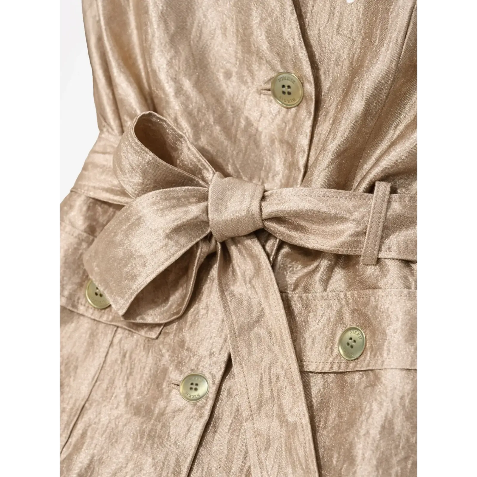 Nikkie Blouse Porlamar Wrap Travertine Nikkie