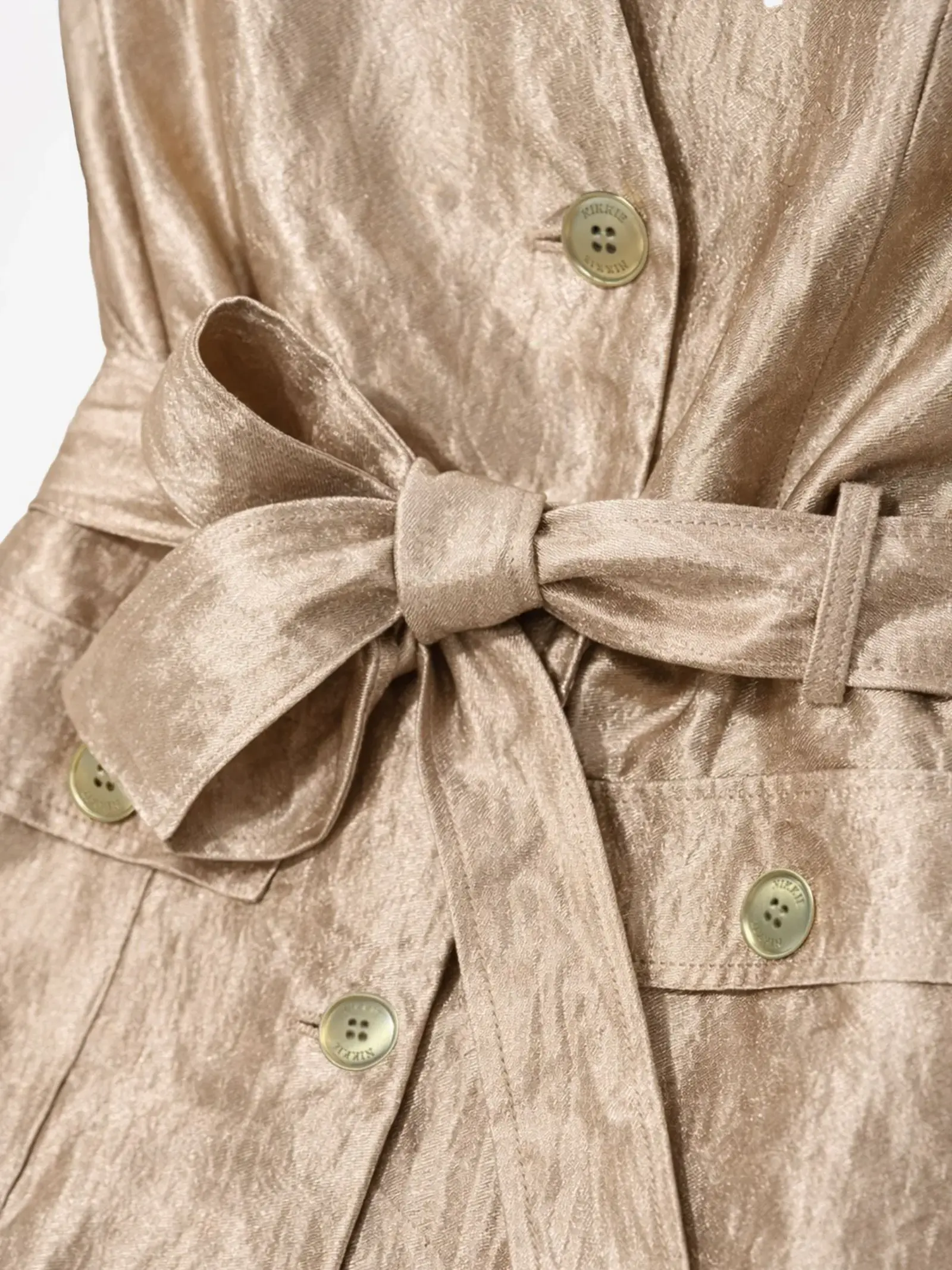 Nikkie Blouse Porlamar Wrap Travertine Nikkie