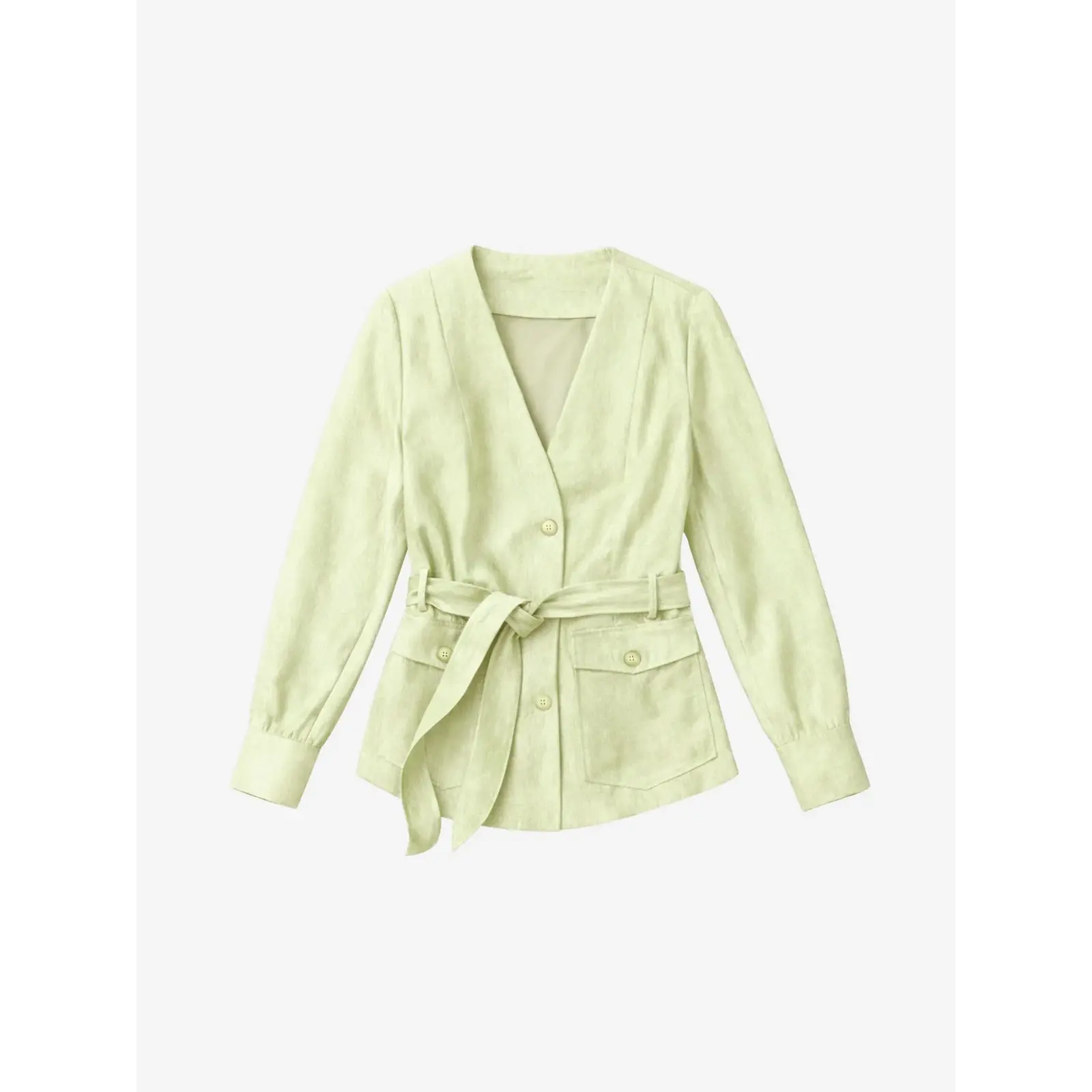 Nikkie Blouse Porlamar Wrap Aloe Vera Nikkie