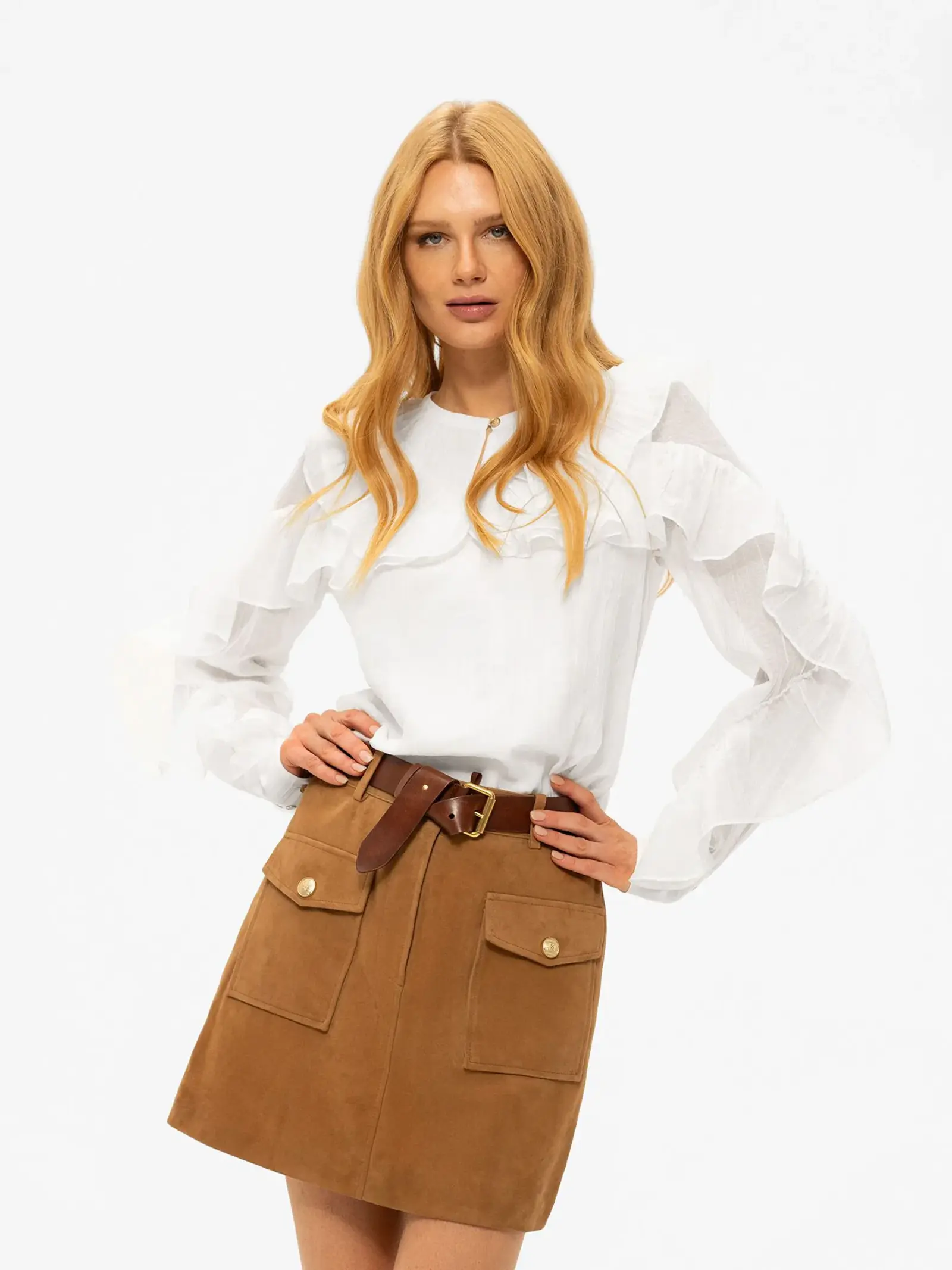 Nikkie Blouse Pharr Star White Nikkie