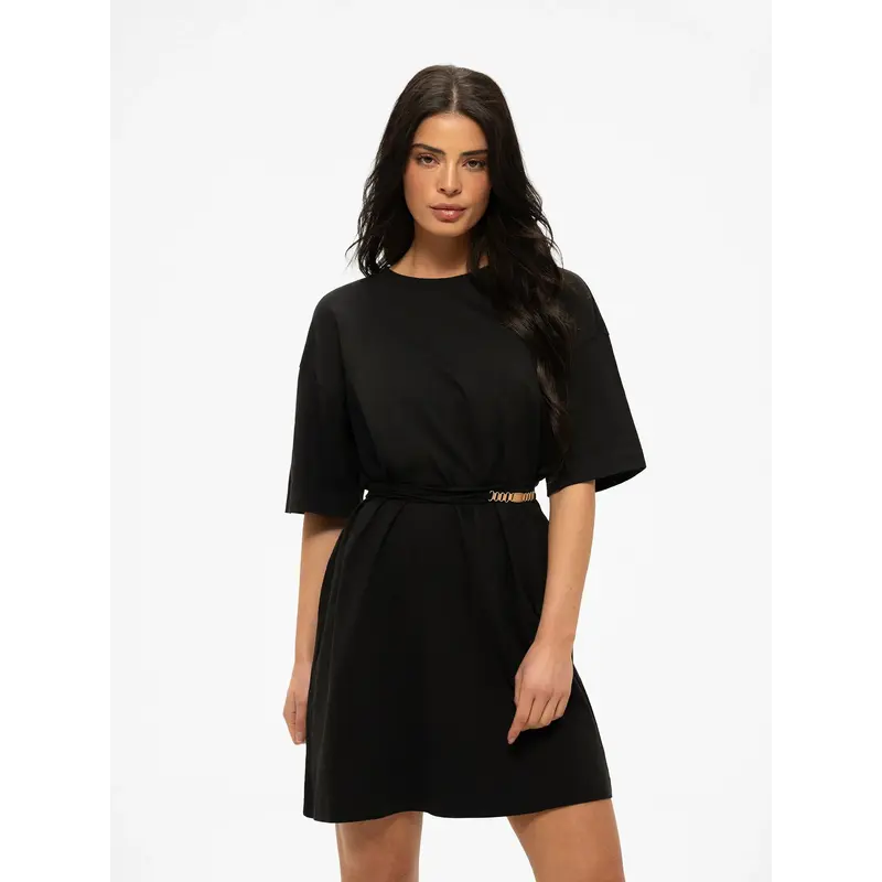 Dress Patos Black Nikkie