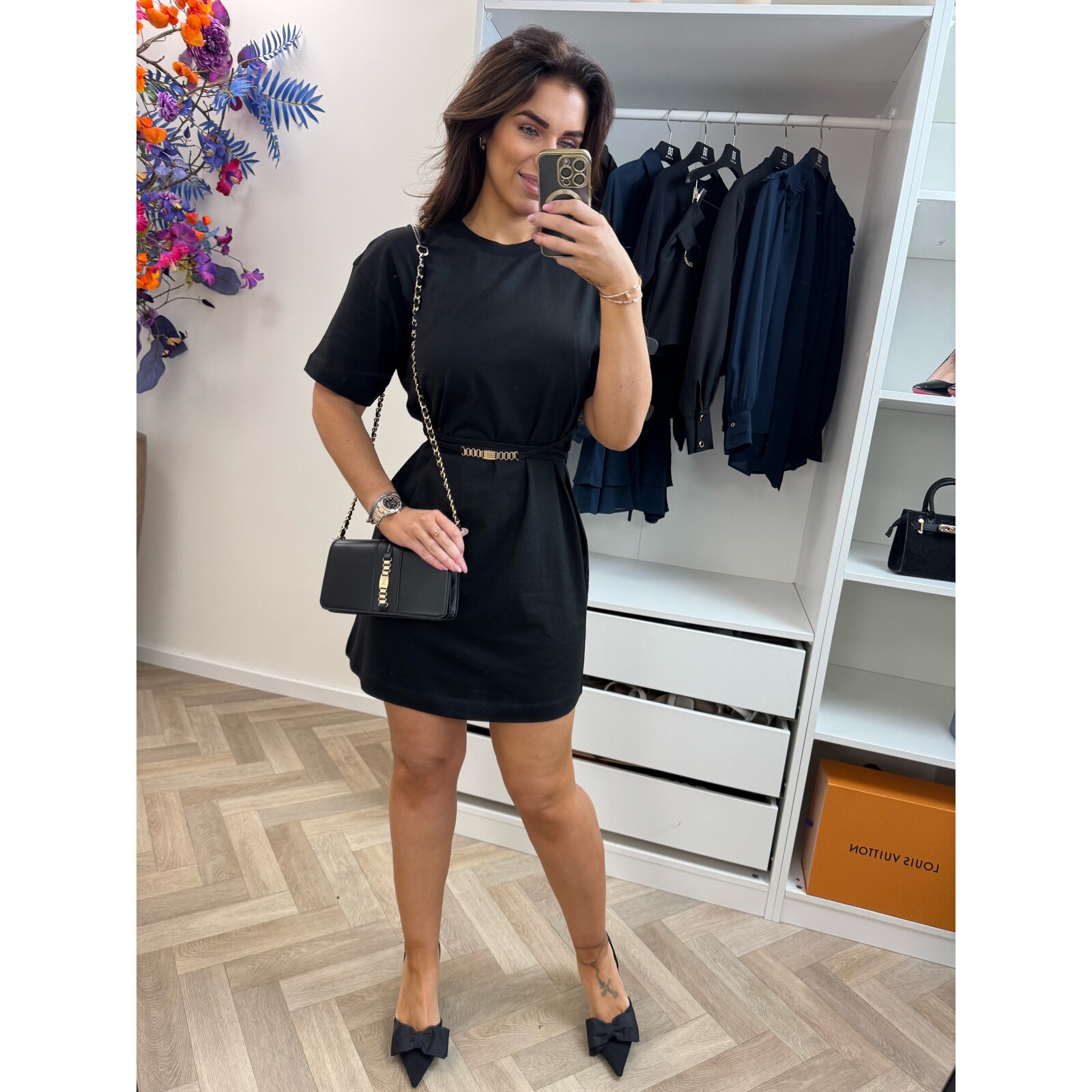 Nikkie Dress Patos Black Nikkie